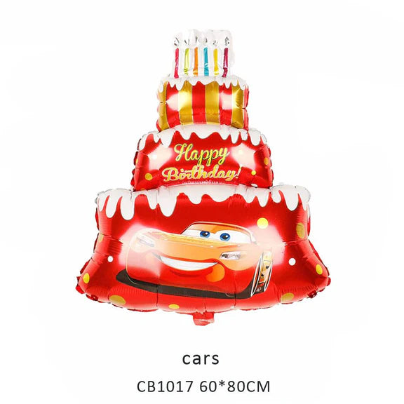 Cars Foil Balloon MOQ 50pcs
