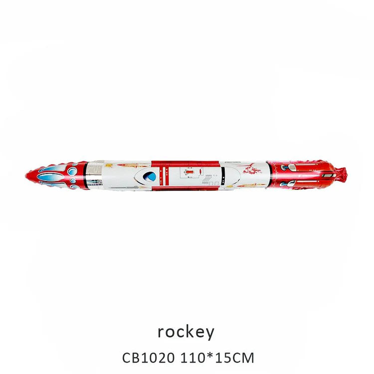 Straight Rocket Foil Balloon MOQ 50pcs
