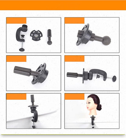 60% Real Hair Mannequin Training Head