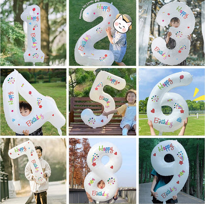 Happy Birthday Daisy Balloon Set