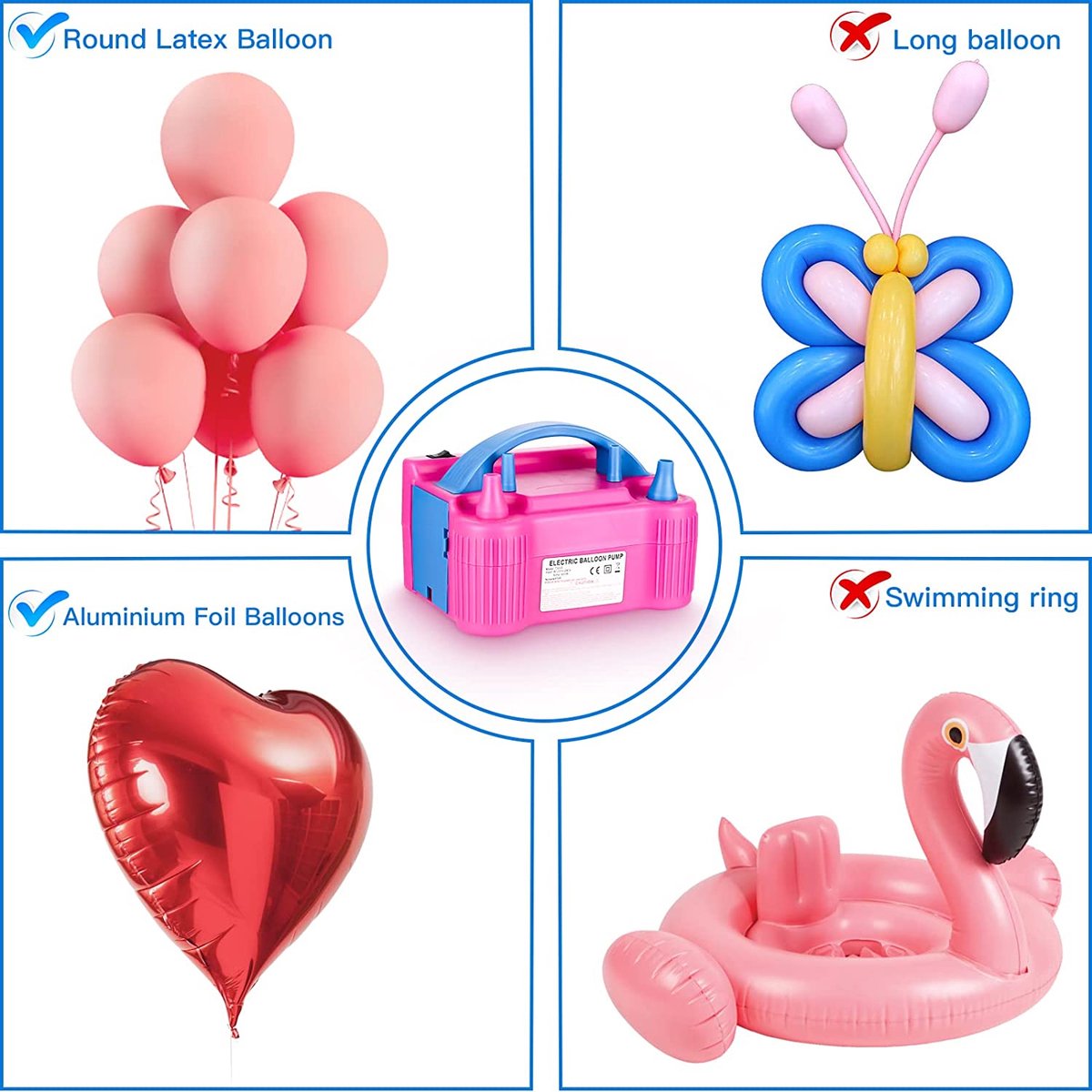 Electric Ballon Pump 600W