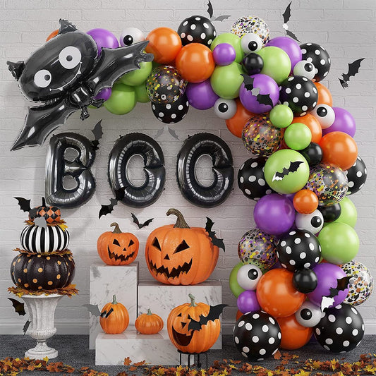 LED Halloween Party Balloon Set 93 PIECES