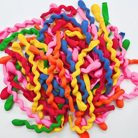 Latex Screw Balloon MOQ100pcs