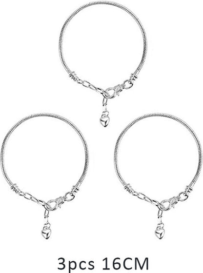 Girls Mermaid Bracelets DIY Set 68 Pieces