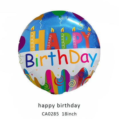 18inch Happy Birthday Balloon MOQ 50pcs Batch 5