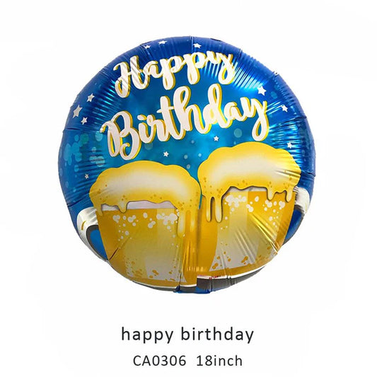 18inch Happy Birthday Balloon MOQ 50pcs Batch 4