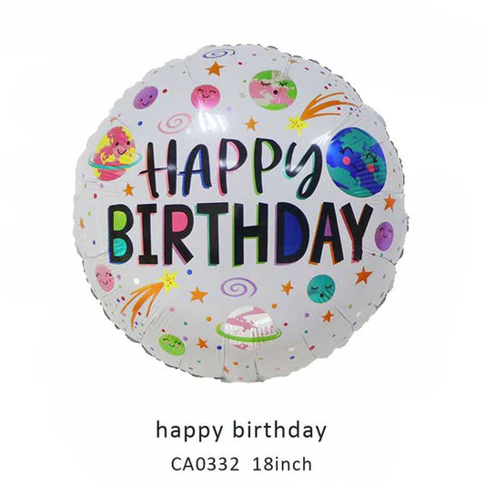 18inch Happy Birthday Balloon MOQ 50pcs Batch 3