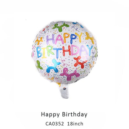 18inch Happy Birthday Balloon MOQ 50pcs Batch 3