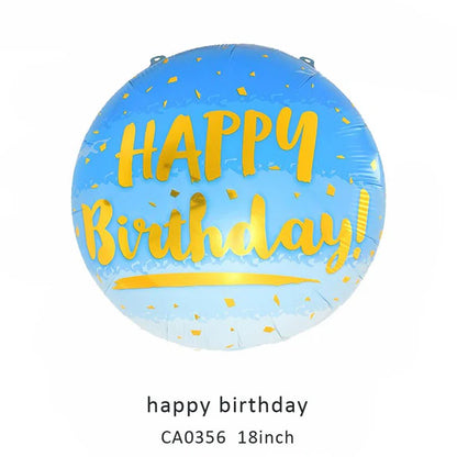 18inch Happy Birthday Balloon MOQ 50pcs Batch 3