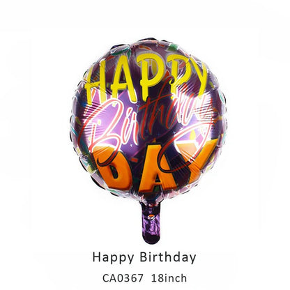 18inch Happy Birthday Balloon MOQ 50pcs Batch 2