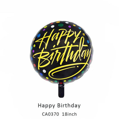 18inch Happy Birthday Balloon MOQ 50pcs Batch 2