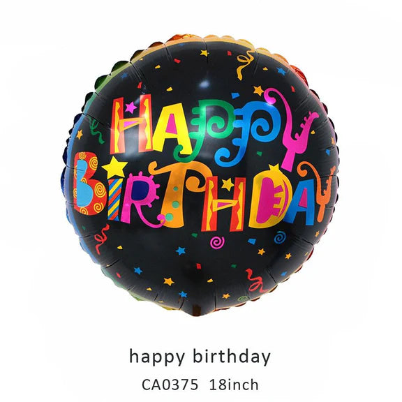 18inch Happy Birthday Balloon MOQ 50pcs Batch 2