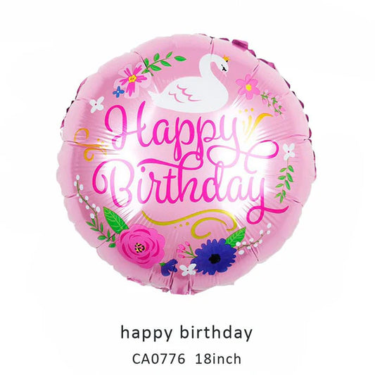 18inch Happy Birthday Balloon MOQ 50pcs Batch 1