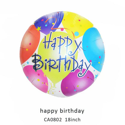 18inch Happy Birthday Balloon MOQ 50pcs Batch 1