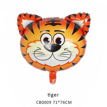 Animal Head Foil Balloon MOQ 50pcs
