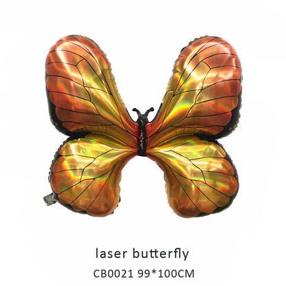 Laser Butterfly Foil Balloon MOQ 50pcs