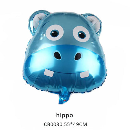 Animal Head Foil Balloon MOQ 50pcs