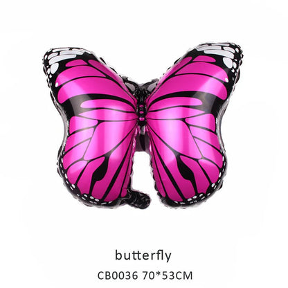 Laser Butterfly Foil Balloon MOQ 50pcs