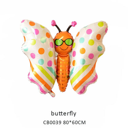 Laser Butterfly Foil Balloon MOQ 50pcs