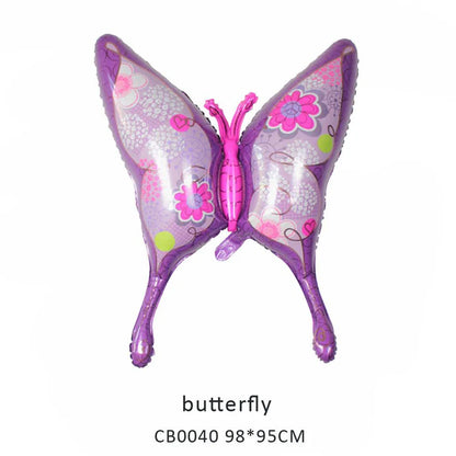 Laser Butterfly Foil Balloon MOQ 50pcs