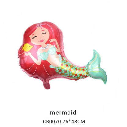 Mermaid Foil Balloon MOQ 50pcs