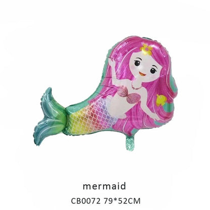Mermaid Foil Balloon MOQ 50pcs