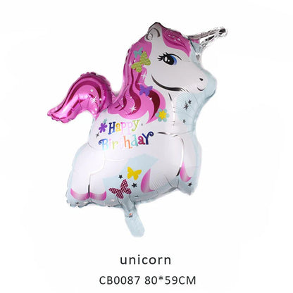 Laser Unicorn Foil Balloon MOQ 50pcs