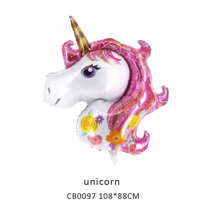 Laser Unicorn Foil Balloon MOQ 50pcs