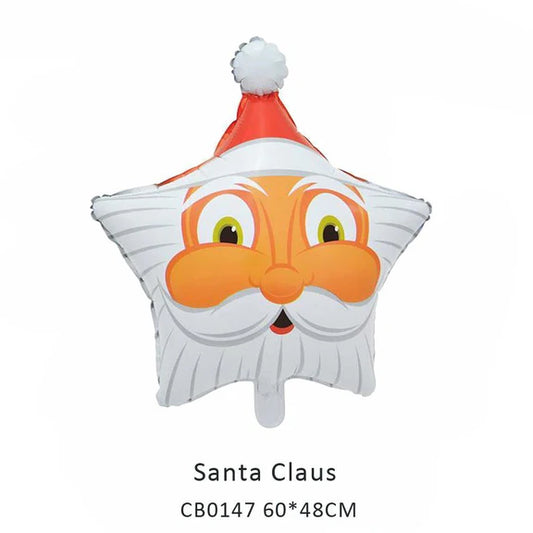 Santa Claus Foil Balloon MOQ 50pcs