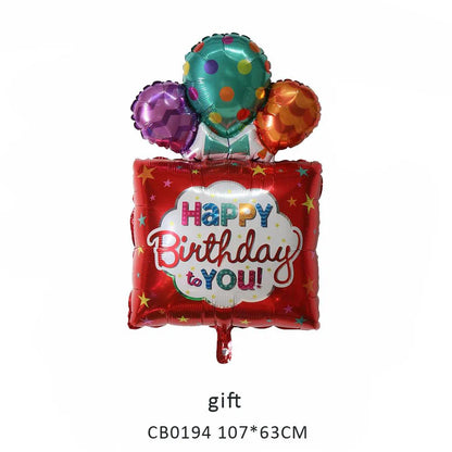 Happy Birthday Gift Foil Balloon MOQ 50pcs