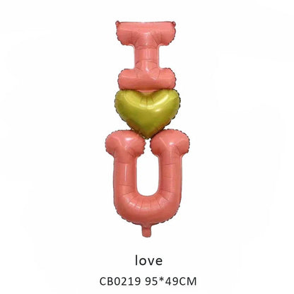 Love Vibes Foil Balloon MOQ 50pcs