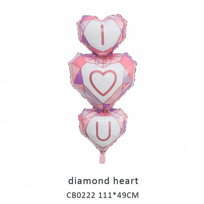 Love Vibes Foil Balloon MOQ 50pcs