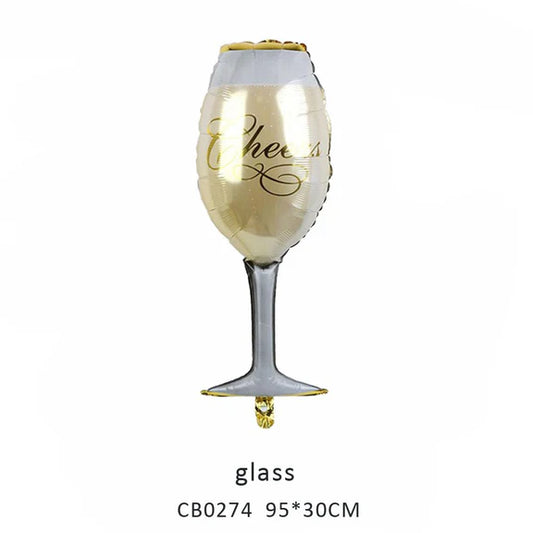 Glass Foil Balloon MOQ 50pcs