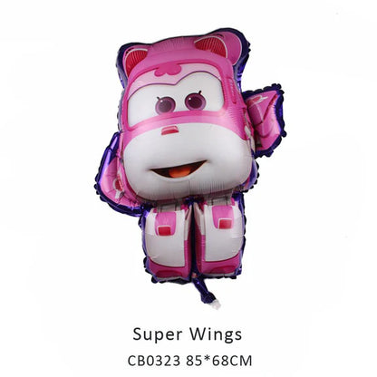 Super Wings Foil Balloon MOQ 50pcs