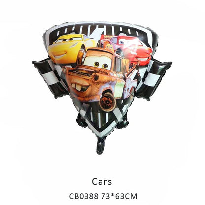Cars Foil Balloon MOQ 50pcs
