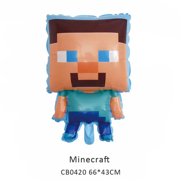 Minecraft Foil Balloon MOQ 50pcs