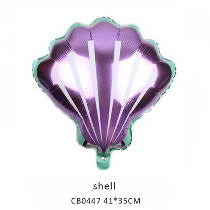 Shell Foil Balloon MOQ 50pcs