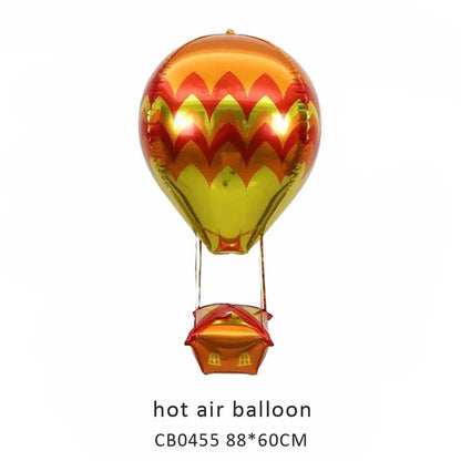 Round Hot Air Balloon Foil Balloon MOQ 50pcs