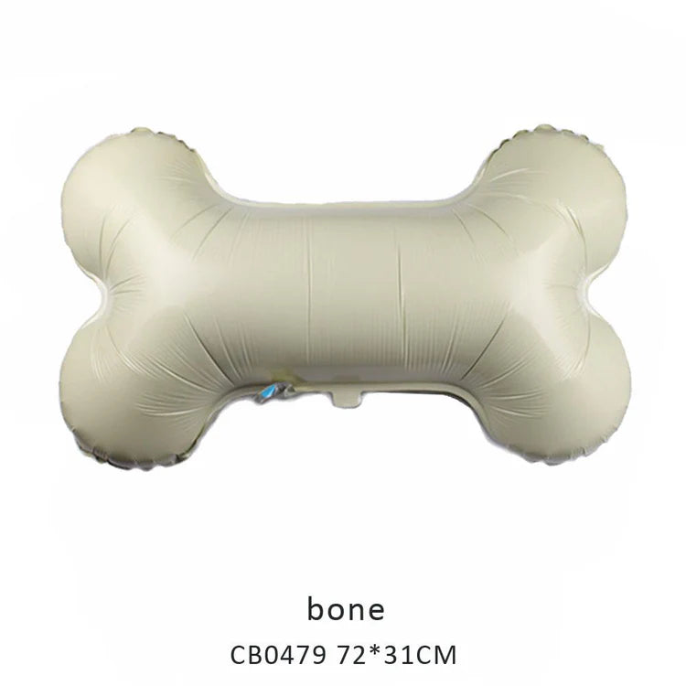 Red Dog and Bone Foil Balloon MOQ 50pcs