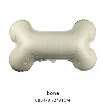 Red Dog and Bone Foil Balloon MOQ 50pcs