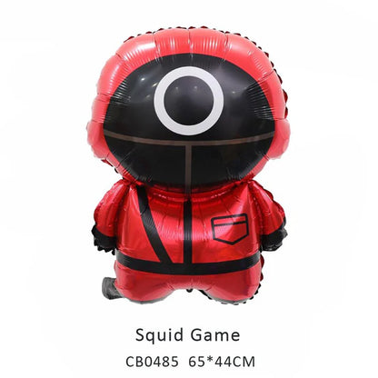 Squid Game Foil Balloon MOQ 50pcs