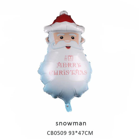 Christmas Snowman Foil Balloon MOQ 50pcs