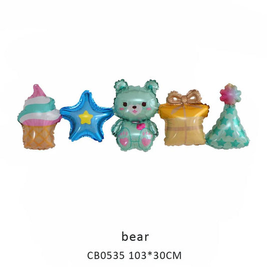 Baby Bear Foil Balloon MOQ 50pcs