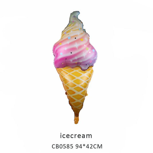 Ice Cream Foil Balloon MOQ 50pcs
