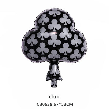 Poker Foil Balloon MOQ 50pcs