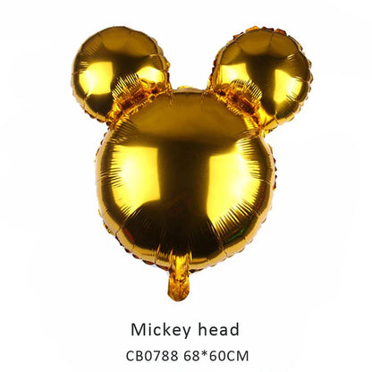 Mickey Minnie Head Foil Balloon MOQ 50pcs