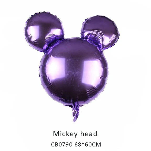 Mickey Minnie Head Foil Balloon MOQ 50pcs