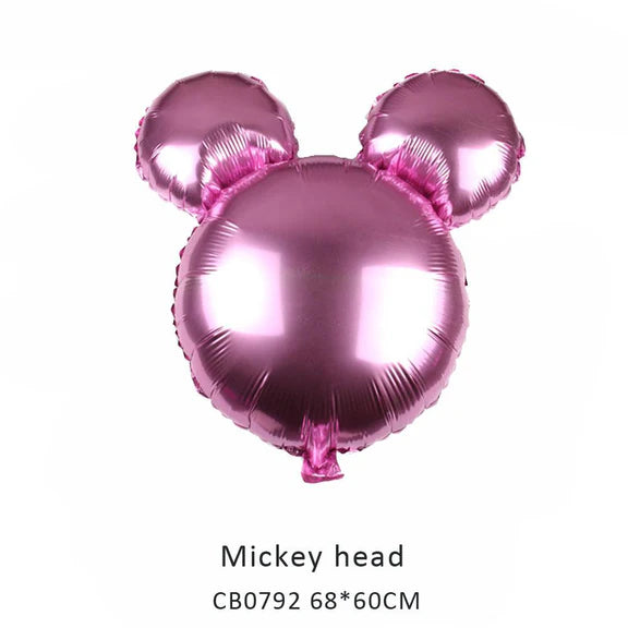 Mickey Minnie Head Foil Balloon MOQ 50pcs