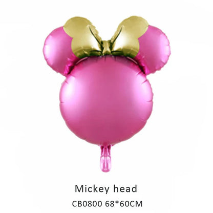 Mickey Minnie Head Foil Balloon MOQ 50pcs