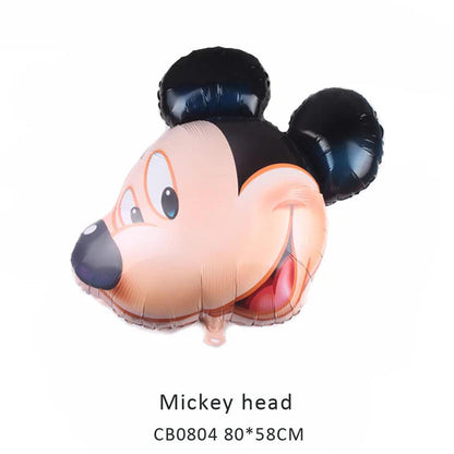 Mickey Minnie Head Foil Balloon MOQ 50pcs